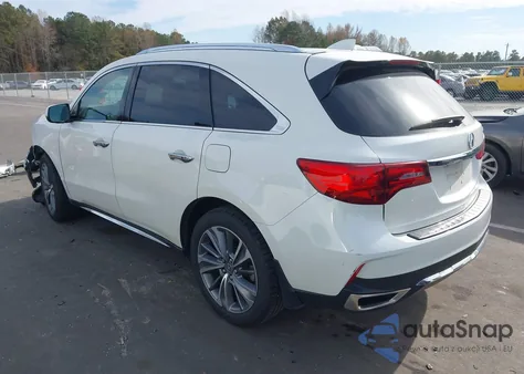 2017 Acura Mdx Technology Package z USA, uszkodzony, nr VIN 5FRYD3H51HB004613